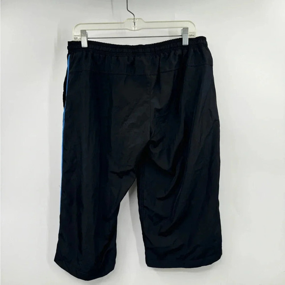 Nike The Athletic Dept. Women's size L Cropped Track Pants Mesh Lined Black - Picture 5 of 9